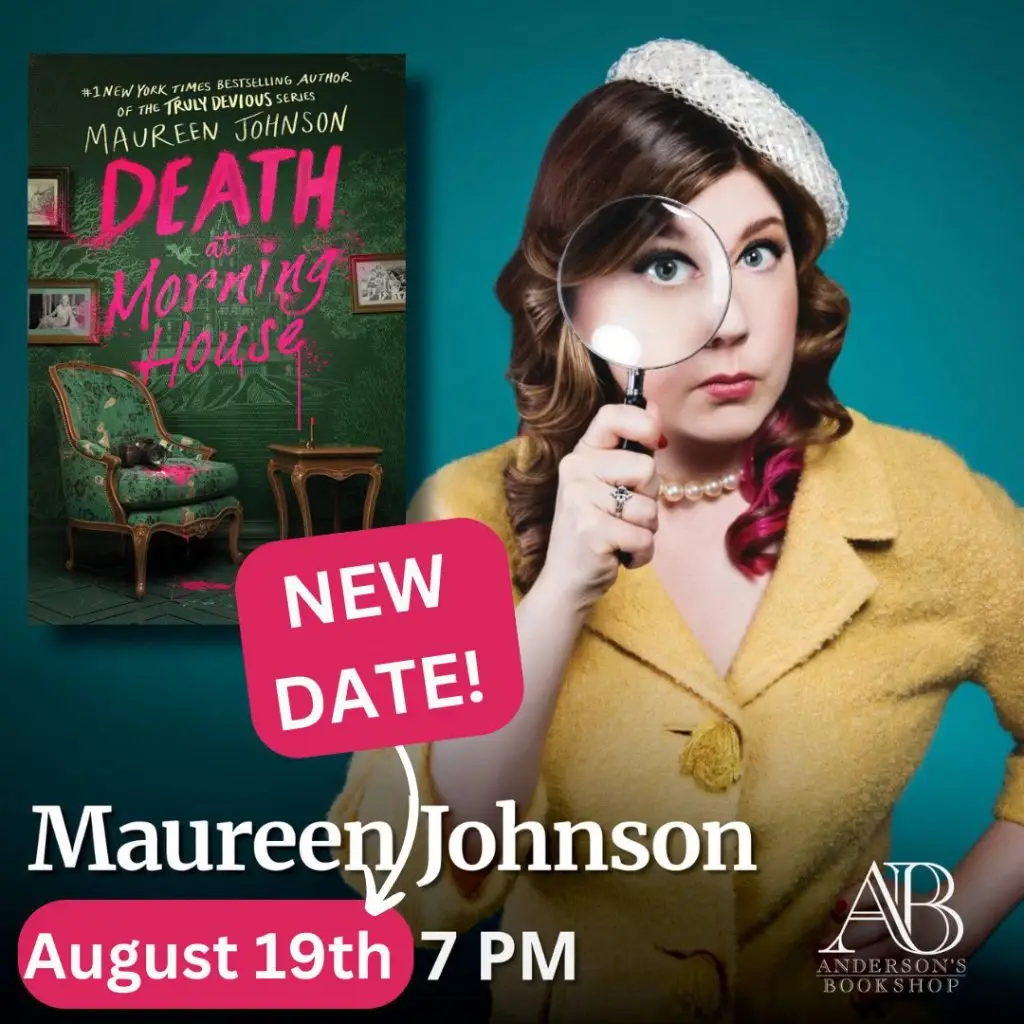 NEW DATE! Aug 19: Anderson’s Bookshop, Naperville, IL