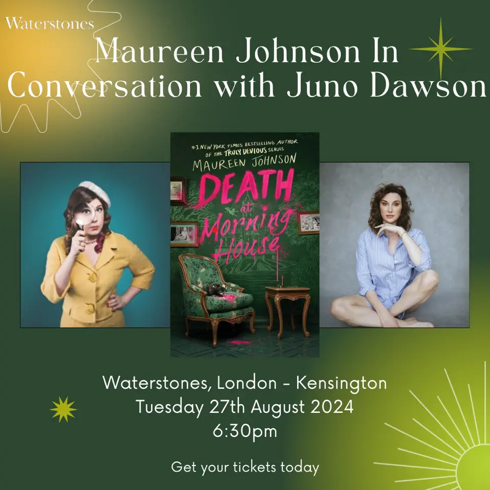 WATERSTONES LONDON - KENSINGTON in conversation with JUNO DAWSON: Tuesday 27th August